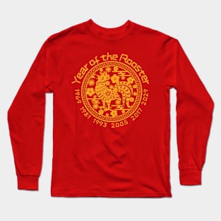 Chinese Year of the Rooster Long Sleeve T-Shirt